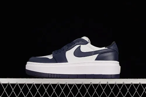 All categories Air Jordan Jordan series basketball shoes Air Jordan 1 Low Air Jordan 1 Elevate Low SE "Wolf Grey" Little AJ thick-soled retro basketball shoes DH7004-141